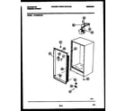 Kelvinator KFU09M2AW0 cabinet parts diagram