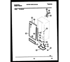 Kelvinator KFU14M2AW0 cabinet parts diagram