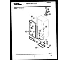 Kelvinator KFU17M3AW0 cabinet parts diagram