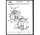 Kelvinator AWP330H3D cabinet parts diagram