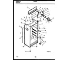 Kelvinator THK190JN3D cabinet parts diagram