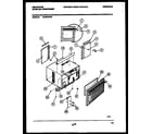 Kelvinator KAC051S7Z1 cabinet parts diagram