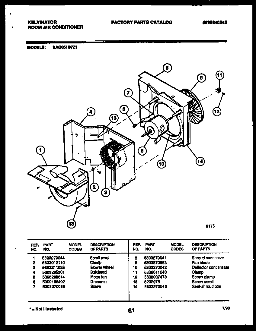 Air handling parts