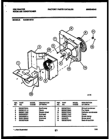 Air handling parts