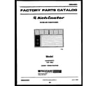 Kelvinator KAC072S7Z1 cabinet parts diagram