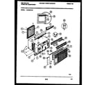 Kelvinator KAC084P7A3 cabinet parts diagram