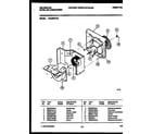 Kelvinator KAC084P7A3 air handling parts diagram