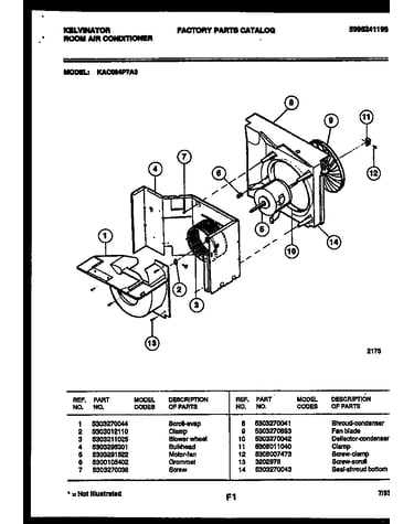 Air handling parts