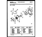 Kelvinator KAS182S2K1 air handling parts diagram