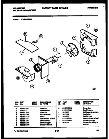 Air handling parts