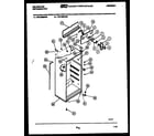 Kelvinator TPK180EN5W cabinet parts diagram