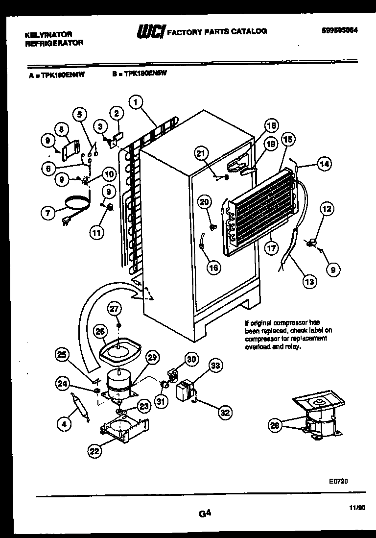 SYSTEM AND AUTOMATIC DEFROST PARTS