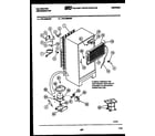 Kelvinator TPK180EN4D system and automatic defrost parts diagram