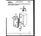 Kelvinator KFU09M2AW2 cabinet parts diagram