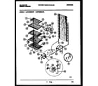 Kelvinator KFU09M2AW2 system and electrical parts diagram
