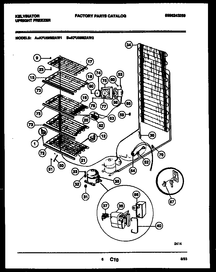 System and electrical parts