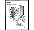 Kelvinator KFU12M2AW2 system and electrical parts diagram