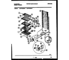 Kelvinator KFU12M0AW1 system and electrical parts diagram