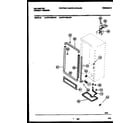 Kelvinator KFU14M2AW2 cabinet parts diagram