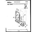 Kelvinator KFU17M3AW1 cabinet parts diagram