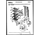 Kelvinator KFU17M3AW1 system and electrical parts diagram