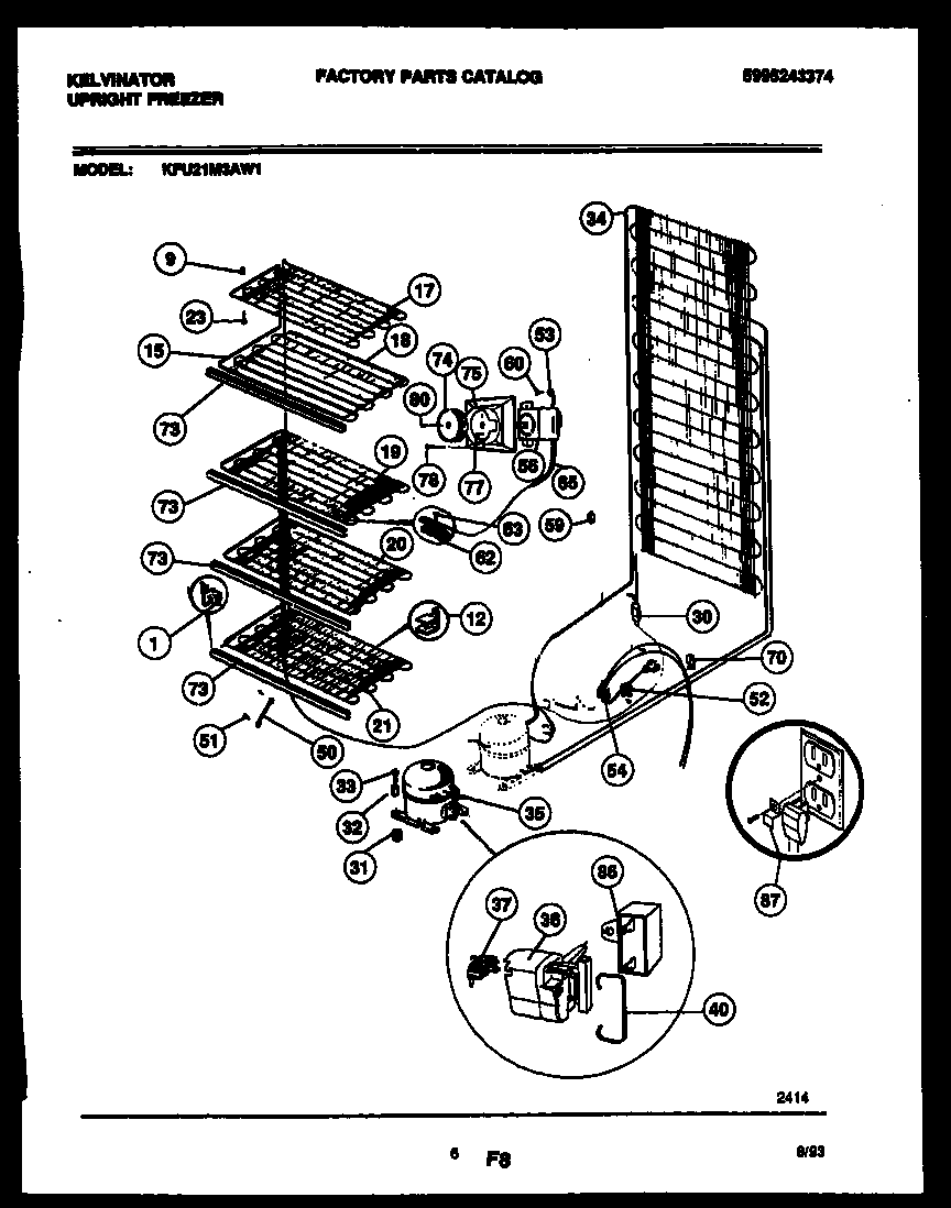 System and electrical parts