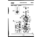 Kelvinator AW701KD2 transmission parts diagram