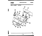 Kelvinator AW701KW2 console and control parts diagram