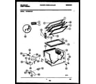 Kelvinator KFC09M2AW0 chest freezer parts diagram