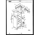 Kelvinator TPK160HN3D cabinet parts diagram