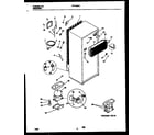 Kelvinator TPK160HN3D system and automatic defrost parts diagram
