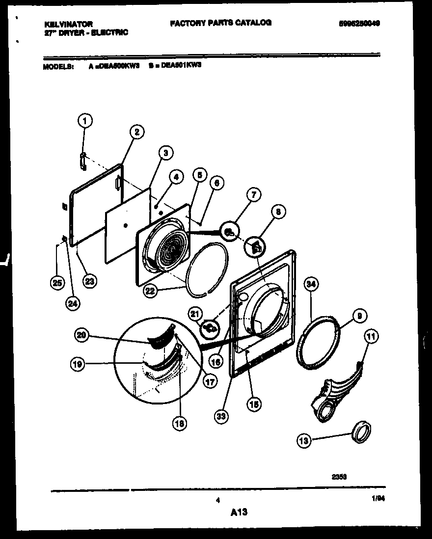 Door parts