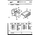 Kelvinator REC406DD0 drawer diagram
