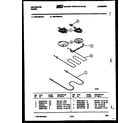 Kelvinator REC406DD0 broiler parts diagram