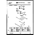 Kelvinator REP307CW5 broiler parts diagram