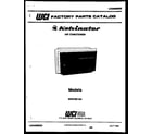 Kelvinator MH310E1QA front cover/text only diagram
