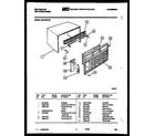 Kelvinator MH310E1QA cabinet parts diagram