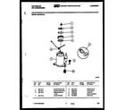 Kelvinator MH310E1QA compressor diagram