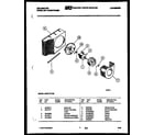 Kelvinator MH311F1QA air handling parts diagram
