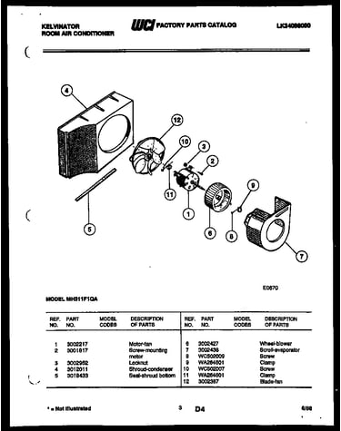 Air handling parts