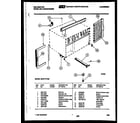 Kelvinator MH311F1QA cabinet and installation parts diagram