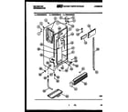 Kelvinator FMW240EN2V cabinet parts diagram