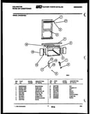 Cabinet and installation parts