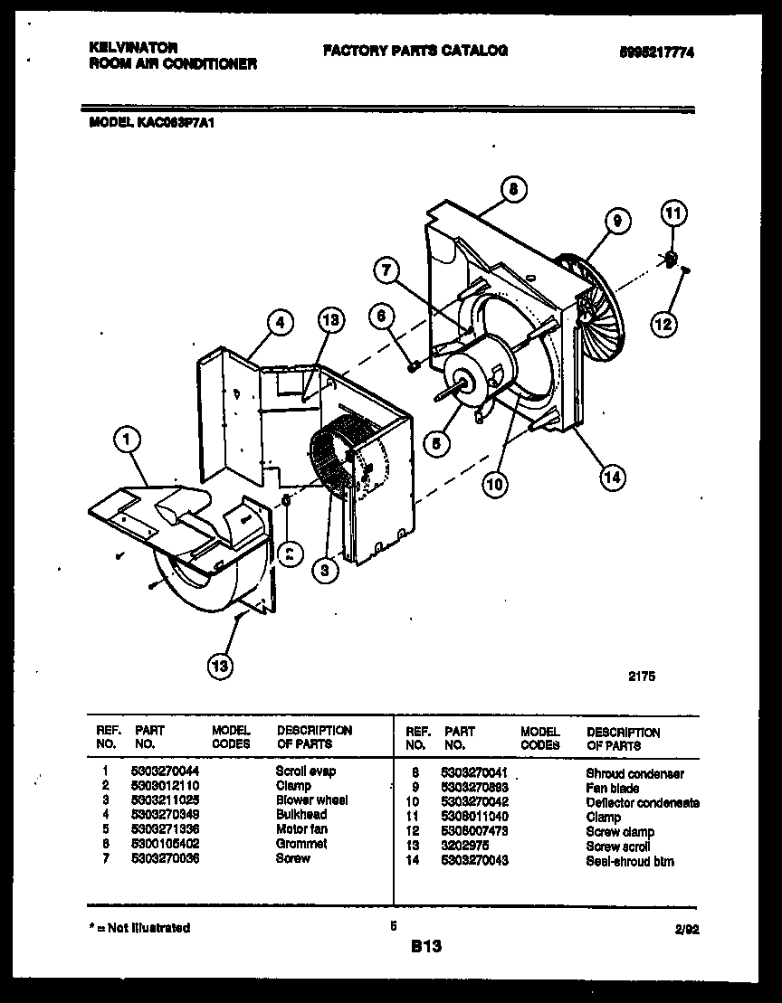 Air handling parts