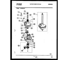 Kelvinator AWP330H1W transmission parts diagram