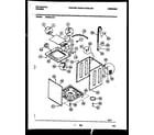 Kelvinator AW350-K1L cabinet parts diagram