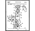 Kelvinator AW350-K1L tub detail diagram