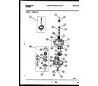 Kelvinator AW350-K1W transmission parts diagram