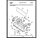 Kelvinator AW350-K1L console and control parts diagram
