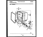 Frigidaire MDB202RBL0 inner tub parts diagram